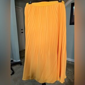 J Crew pleated lined skirt size 8 but would fit a size 10 also